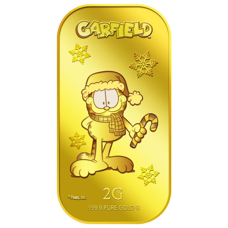 2G 2022 WINTER GARFIELD GOLD BAR